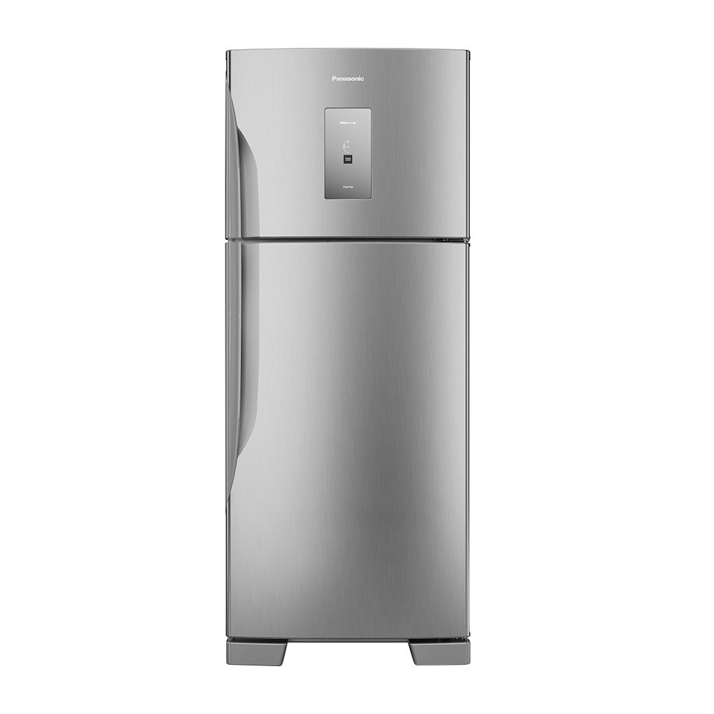Geladeira/Refrigerador Panasonic 435 Litros NR-BT56PD4X - 2 Portas, A+++, Frost Free, Aço Escovado