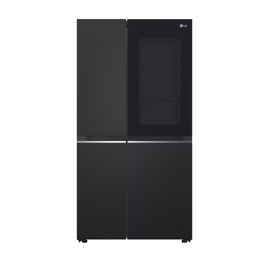 Geladeira/Refrigerador 2 Portas LG 647 Litros GC-V257SQV - Side By Side, Preto, Inox