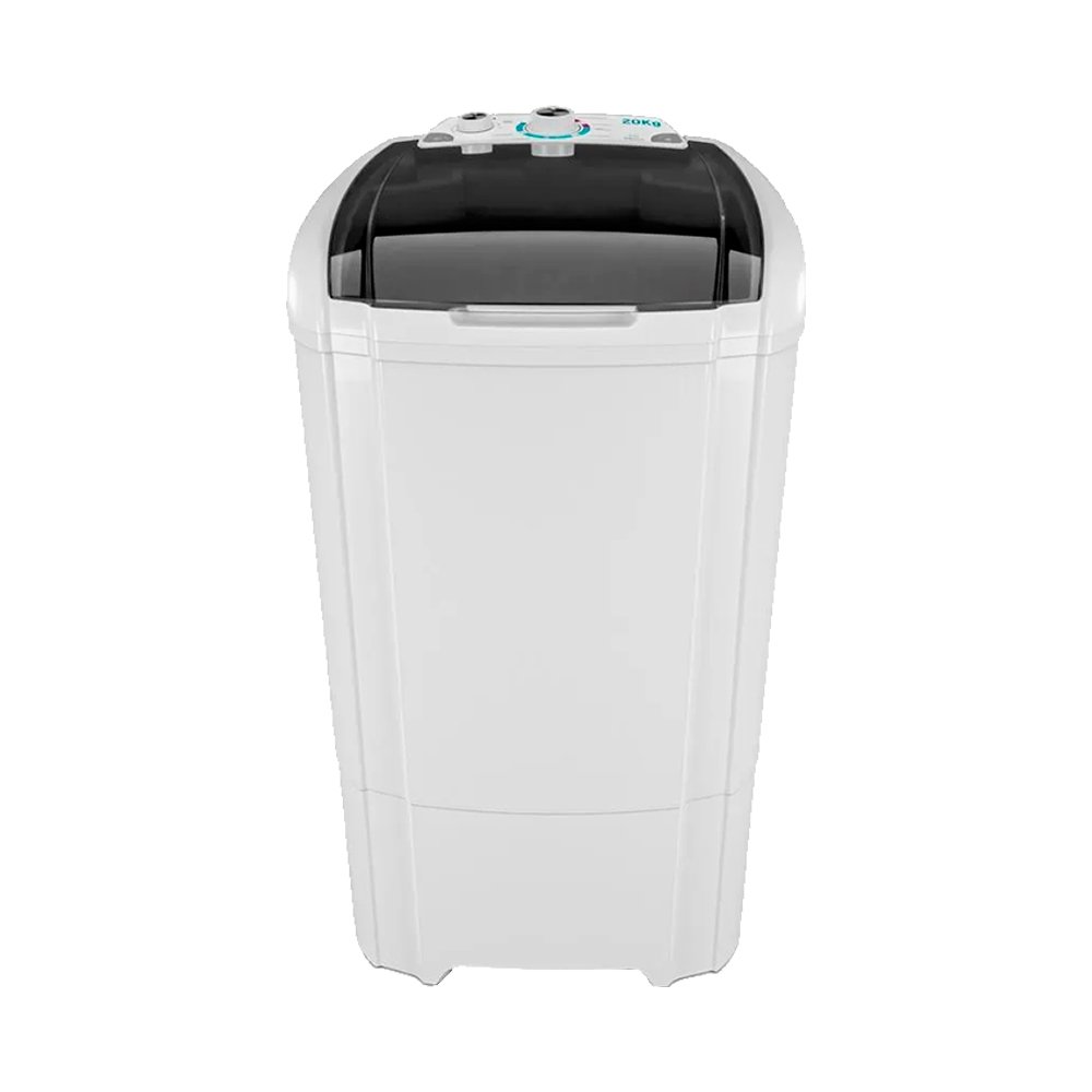 Tanquinho/Máquina de Lavar Roupas Semi-Automática Britânia 20,6Kg BLR04 - Branco/Cinza