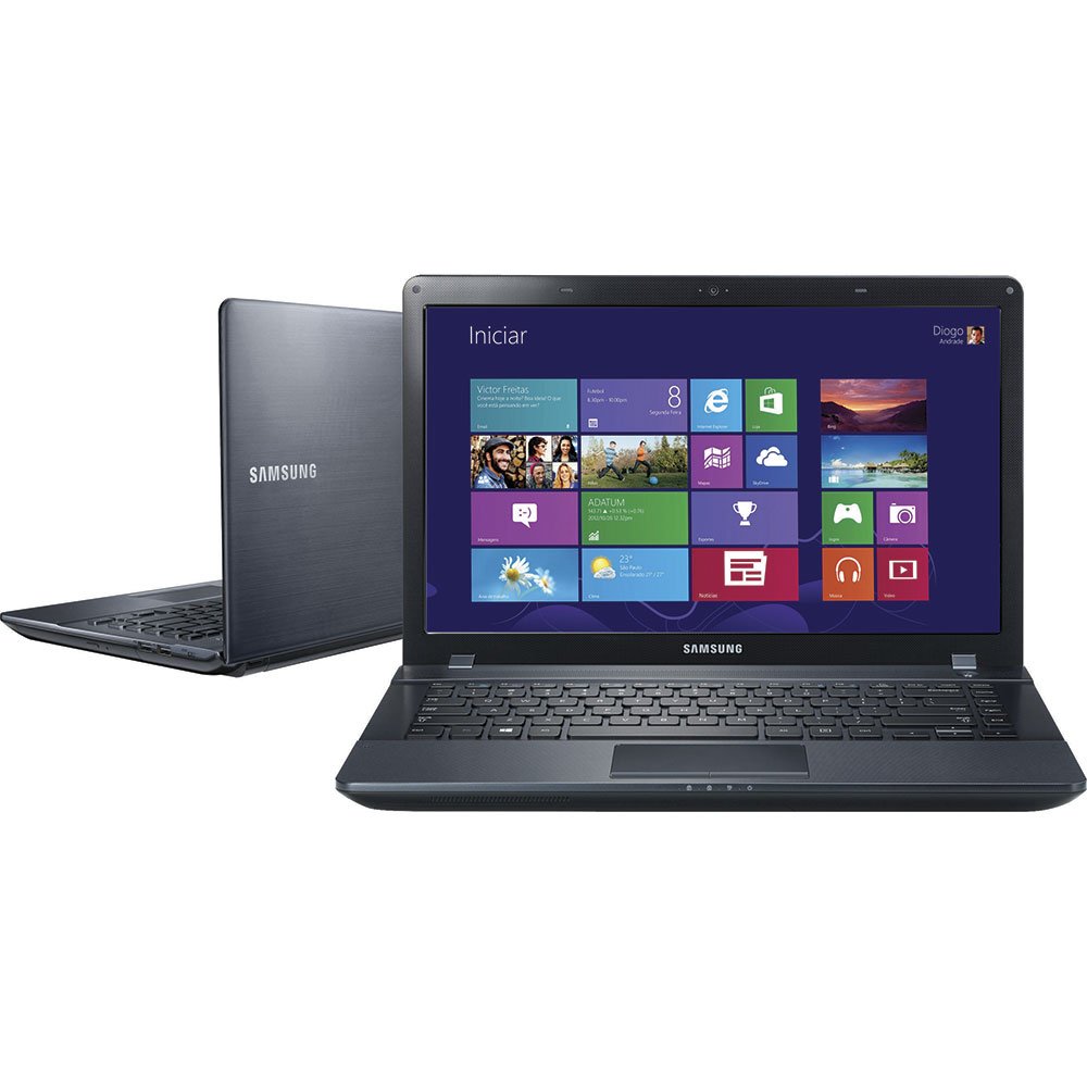 Notebook Ativ Book 2 NP270E4EKD6BR 4GB 500GB Led 14" DVDRW Windows 8.1