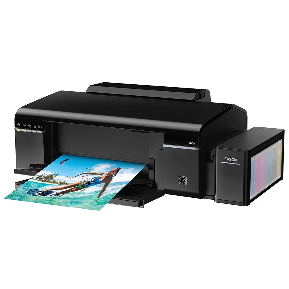 Impressora Epson EcoTank L805, Tanque de Tinta Fotográfica, Colorida,  Wi-Fi, USB 2.0, Preto e 110V | eFácil
