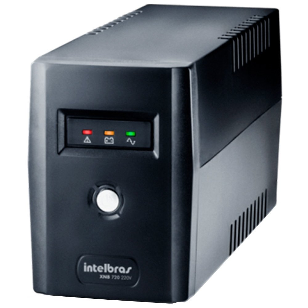 Nobreak Intelbras XNB, 720VA, 4 Tomadas, com Entrada e Saída 110V Preto