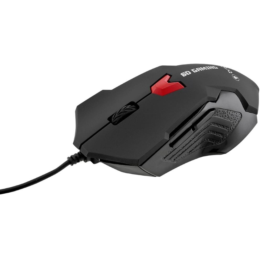 Mouse Gamer Bright 462, 2400dpi, Preto eFácil