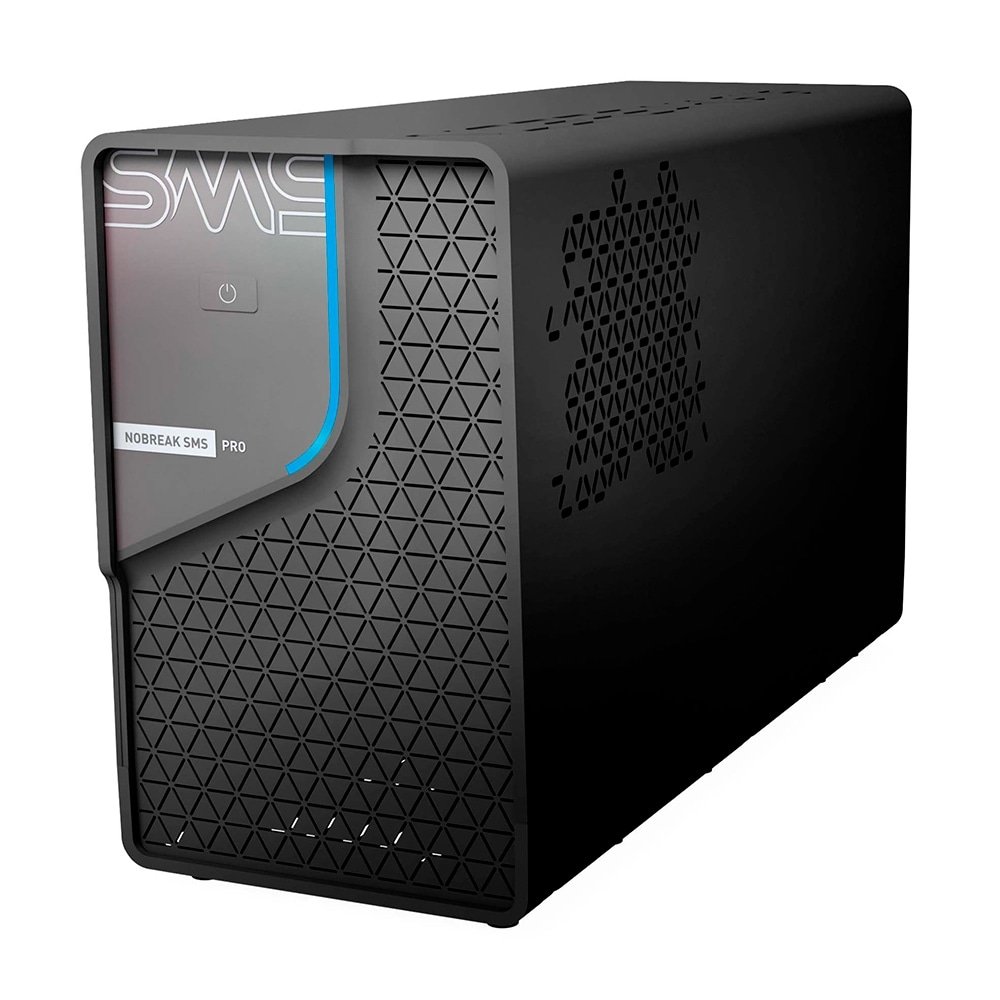 Nobreak SMS Pro 1500VA Entrada Bivolt Saída 115V/220V 6/2 Tomadas 10/20A