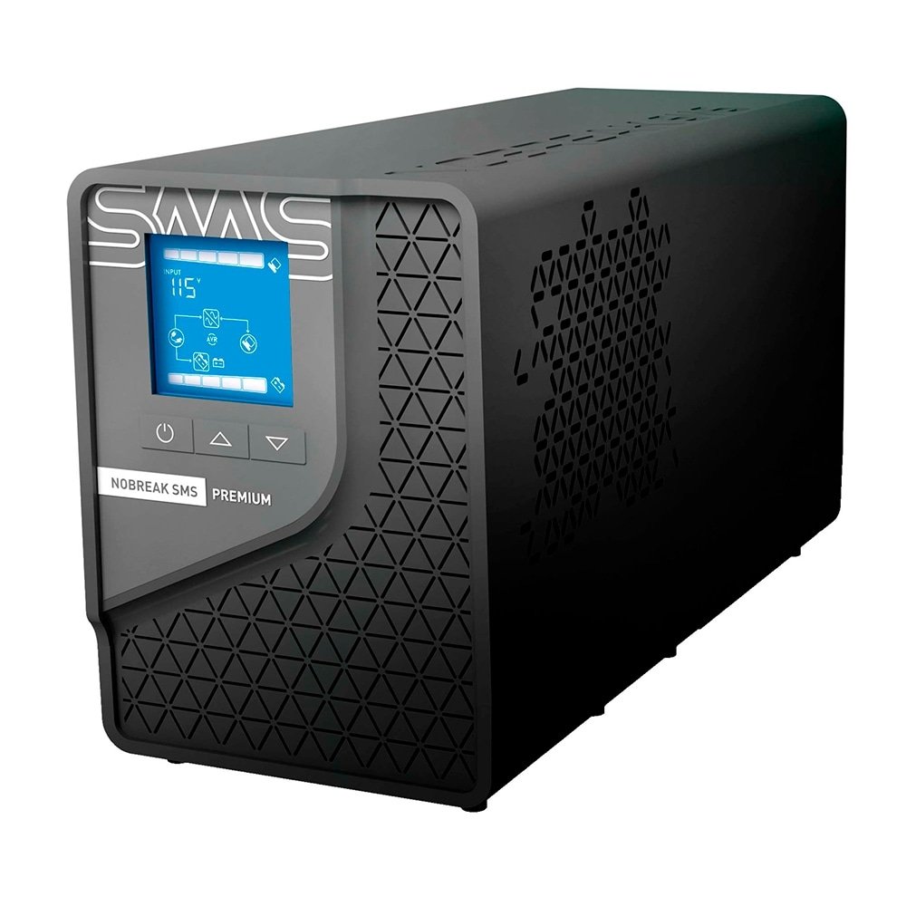Nobreak SMS Premium 1500VA Entrada Bivolt Saída 115V/220V 6/2 Tomadas 10/20A WIF