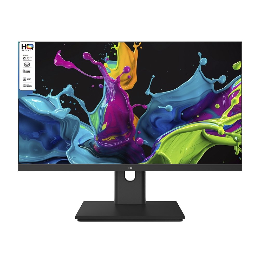 Monitor LED 21.5" HQ M215HQ - WideScreen, HDMI, VGA, 75Hz, Preto