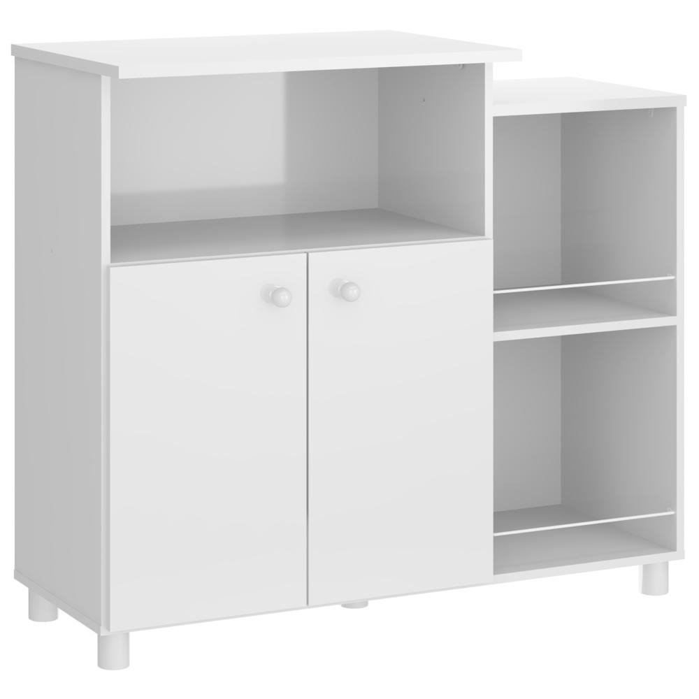 Balcao Multimoveis para Forno e Microondas Branco REF.2358