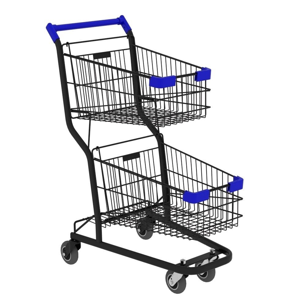 Carrinho Amapá 90l Duplocar Super Premium Preto