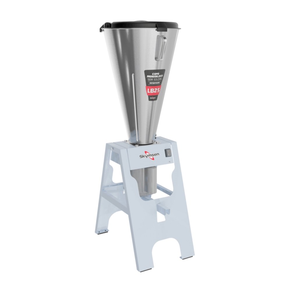 Liquidificador Industrial Basculante Skymsen LB25 - Copo Inox, 25 Litros, Inox, 220V