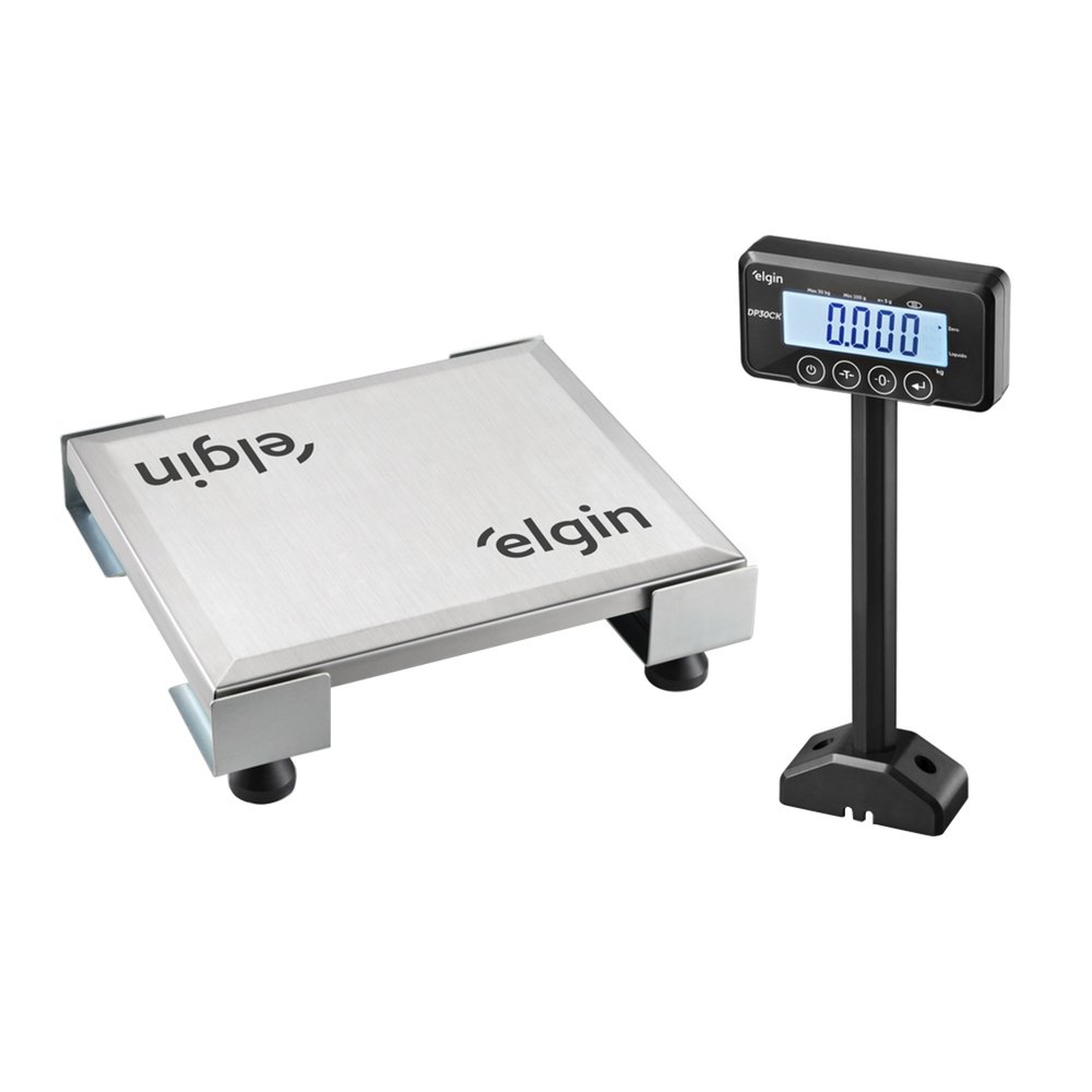Balança Elgin Checkout DP-30CK 46BADP30CKM1 - Capacidade de 30Kg/5G, Bivolt