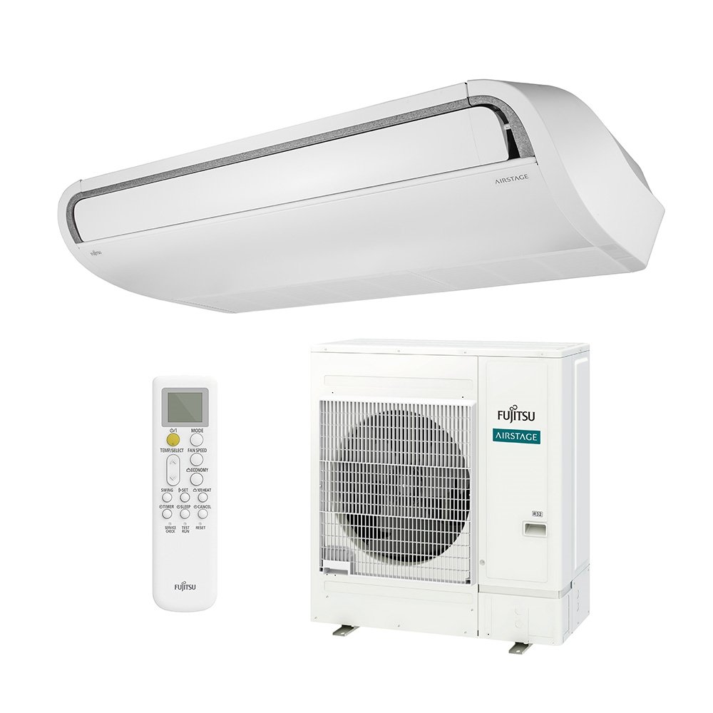 Ar Condicionado Split Teto - Inverter R-32 - Fujitsu Airstage - 45.000 BTUs - Quente/Frio
