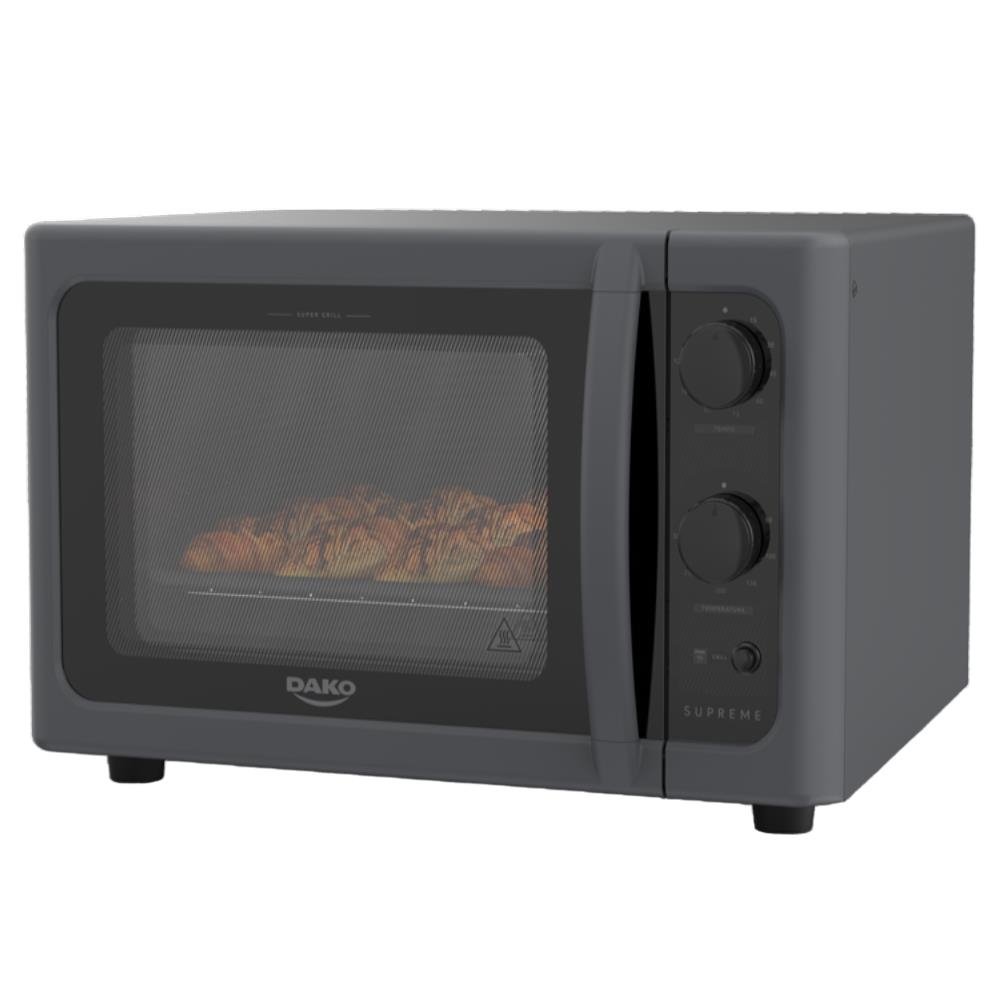 Forno de Bancada Eletrico Dako Supreme Titanium 44 Litros com Grill Dourador 110V
