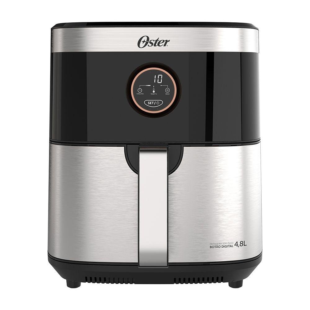 Fritadeira Oster Black&Inox sem Óleo, 4,8L OFRT660 | Black Inox — foto 4