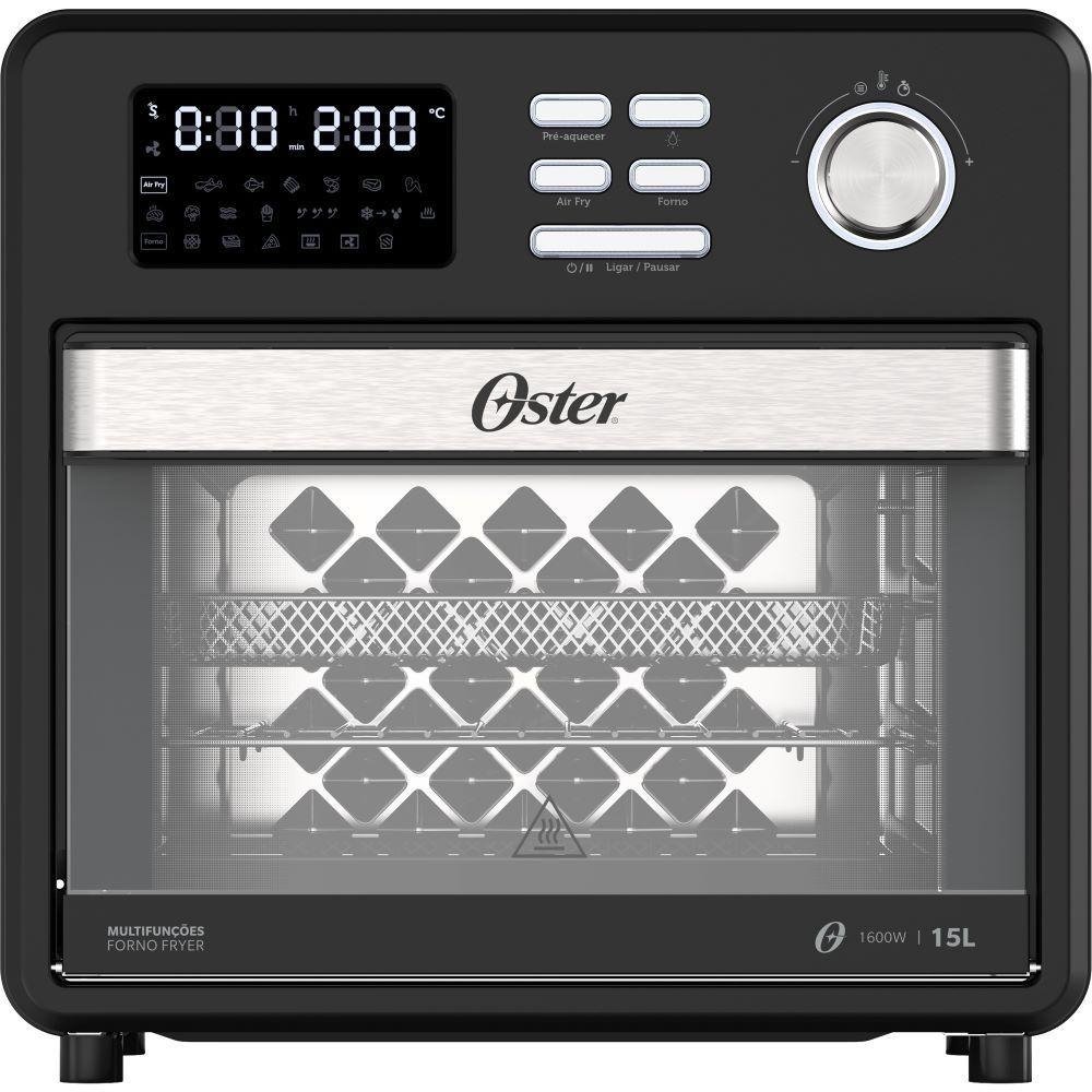 Fritadeira Eletrica Oster Forno Fryer 15L Multifuncoes Compact 220V OFOR160