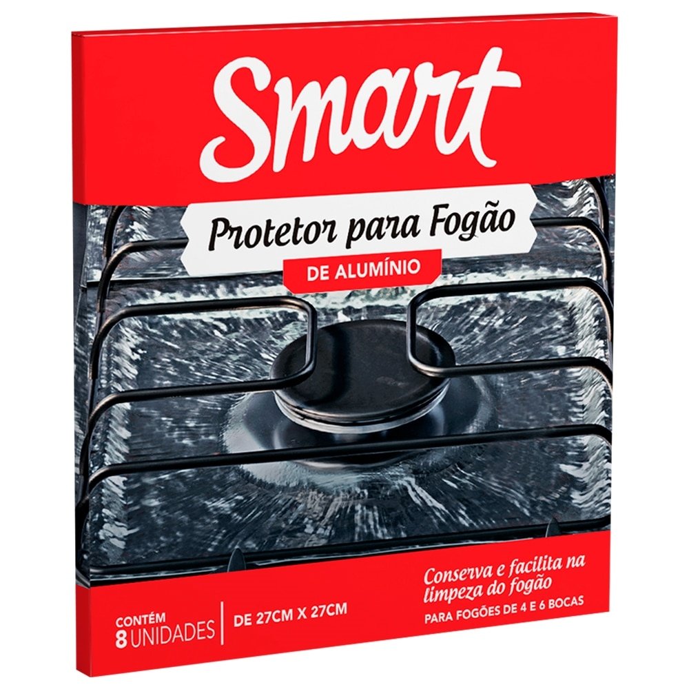 Protetor para Fogão Smart 27x27cm - Embalagem com 8 unidades