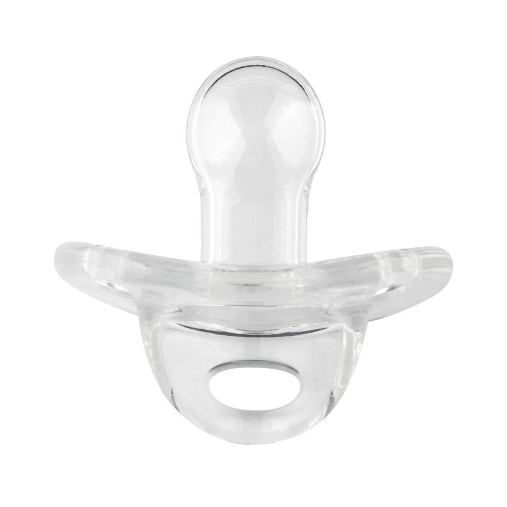 Chupeta Lillo Soft Calming 100% Silicone Simétrico Transparente Tamanho 1