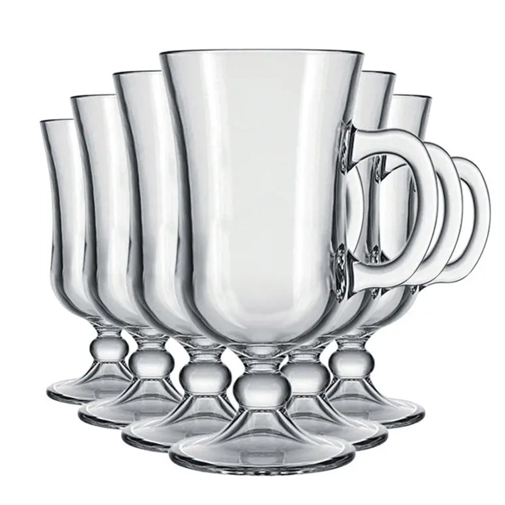Conjunto de Taças Nadir Nevada Irish Coffee 240ml - Embalagem com 12 Peças