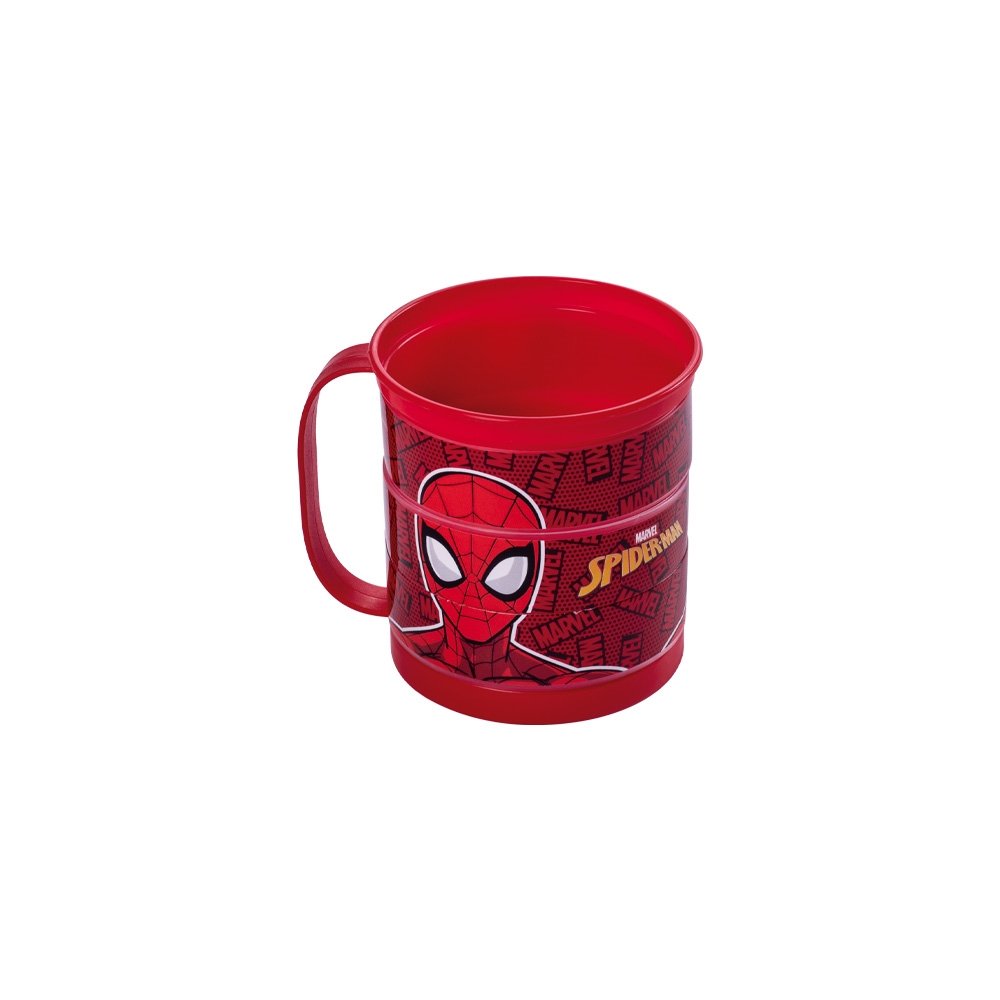 Caneca Giratória Plasútil Homem Aranha 360ml - Embalagem com 12 Unidades