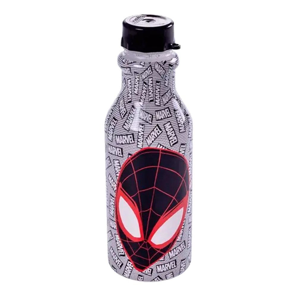 Garrafa Plasútil Retrô Homem Aranha 500ml - Embalagem com 12 Unidades