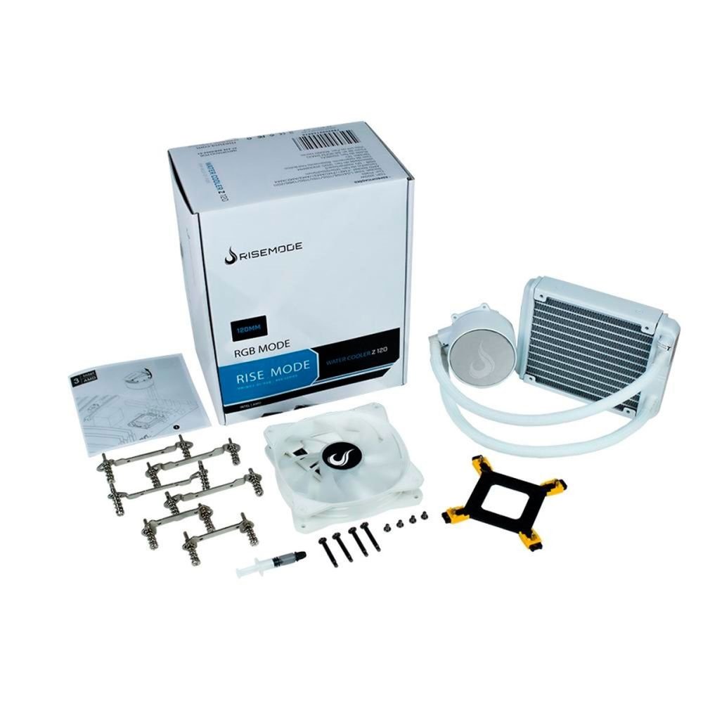 Water Cooler Rise Mode Frost Z120 120mm, RGB, AMD/INTEL RMWCZ01RGB