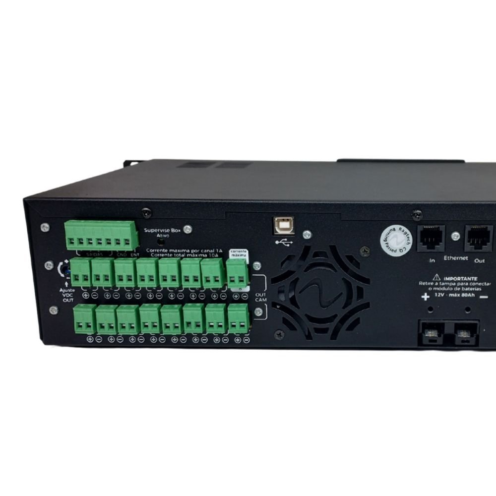 Nobreak Ragtech Quadri Seg 1200VA, Ent. Bivolt/115V, P/ Rack 19