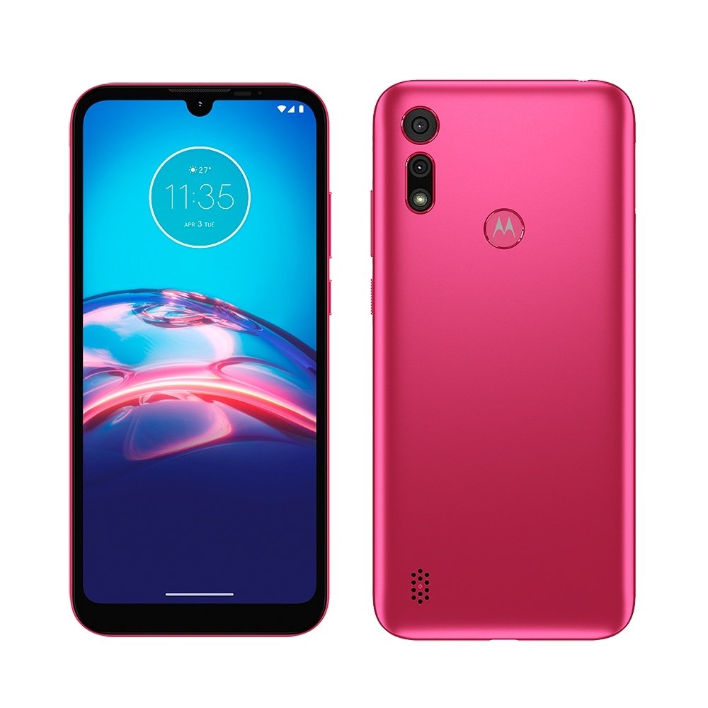 Smartphone Motorola Moto E6s, Rosa, Tela 6.1\