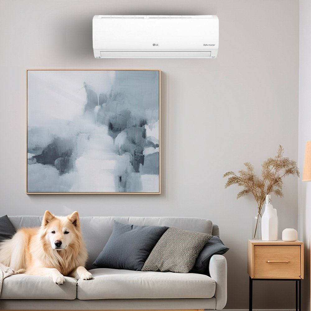 Ar Condicionado Split Hi Wall - Inverter R-32 - LG - Dual Voice + Inteligência Artificial
