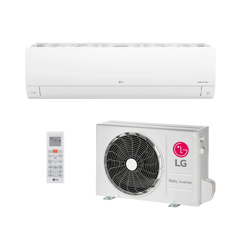Ar Condicionado Split Hi Wall - Inverter R-32 - LG - Dual Inverter Voice +AI - 19.000 BTUs