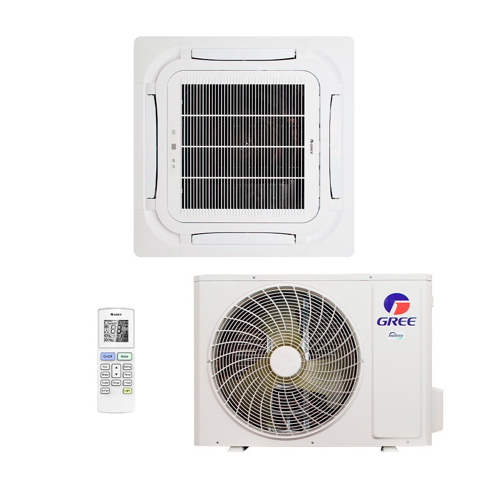 Ar Condicionado Split Cassete 4 Vias - Inverter R-32 - G-prime Plus - Gree - 36.000 BTUs -
