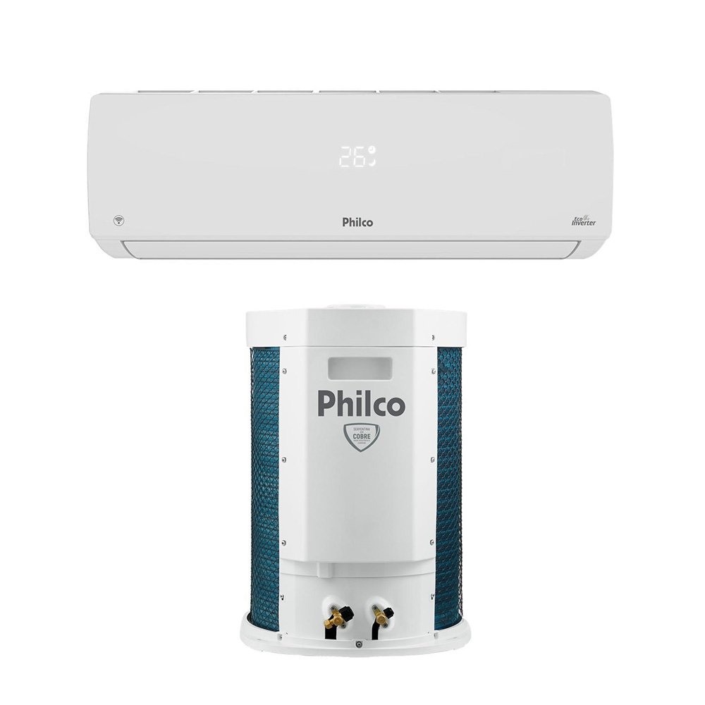 Ar Condicionado Split Hi Wall Inverter R-32 - Philco - 24000 Btus - Quente/frio - 220V Mon