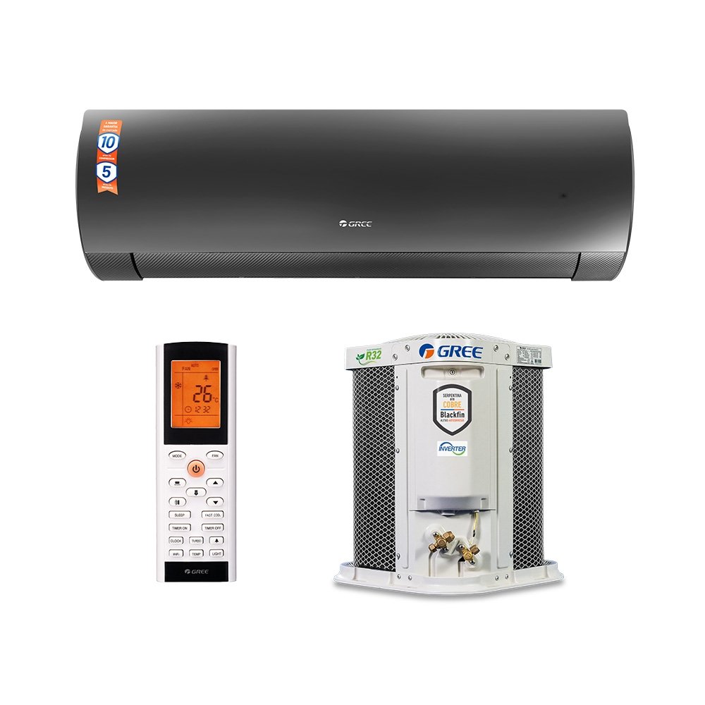 Ar Condicionado Split Hi Wall Inverter R-32 - Gree - G-diamond Auto Inverter - 9000 Btus -