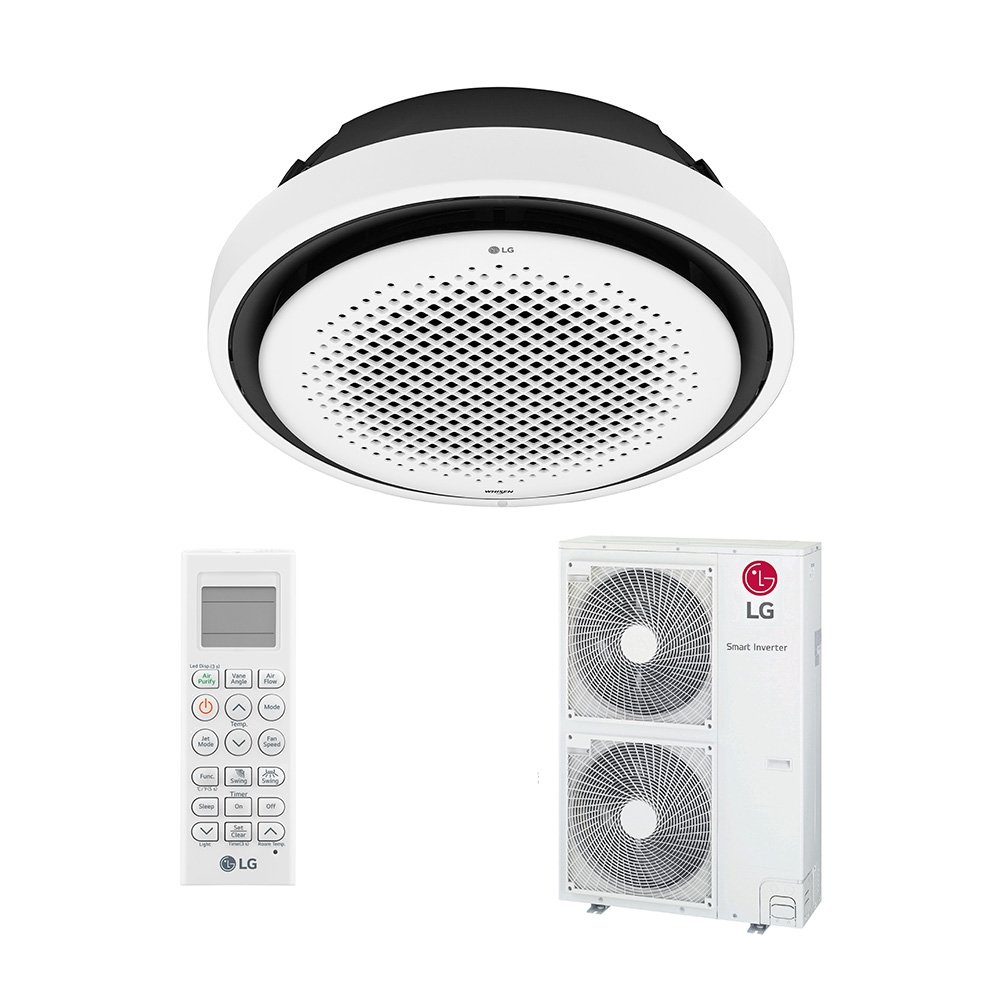 Ar Condicionado Cassete Inverter 360 - LG - Round - 48000 Btus - Quente/frio - 220V Monofa