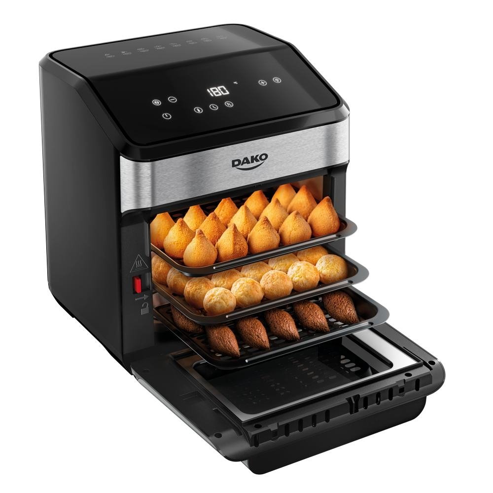 Fritadeira Air Fryer Oven Dako Grandes Apetites 12 Litros 220v