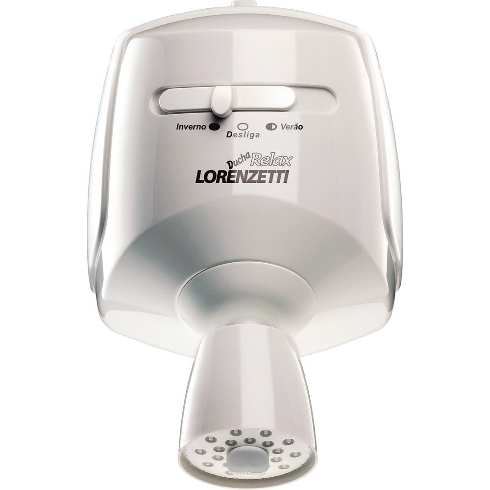 Chuveiro Lorenzetti Ducha Relax 3 Temperaturas 5500W Branca 110V