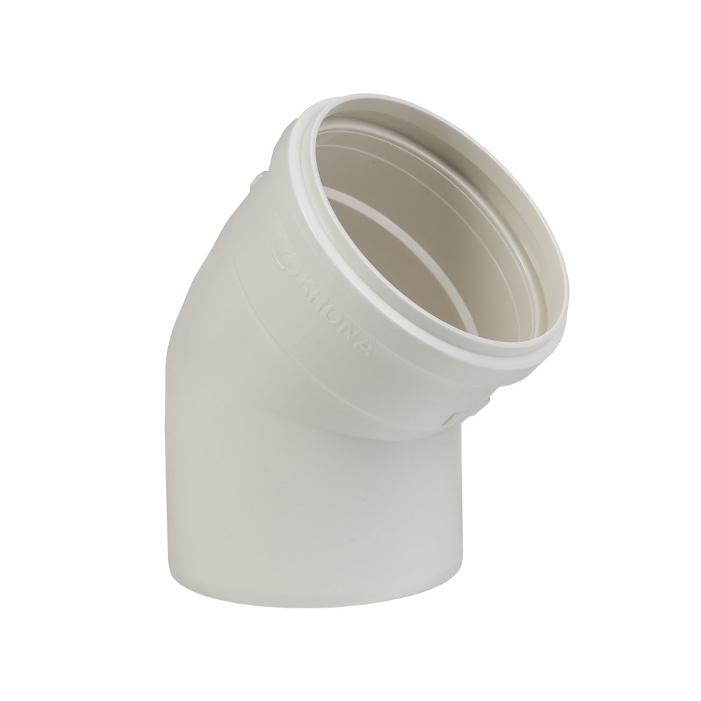 Joelho Esgoto Krona 45º 75mm - Embalagem com 10 Unidades