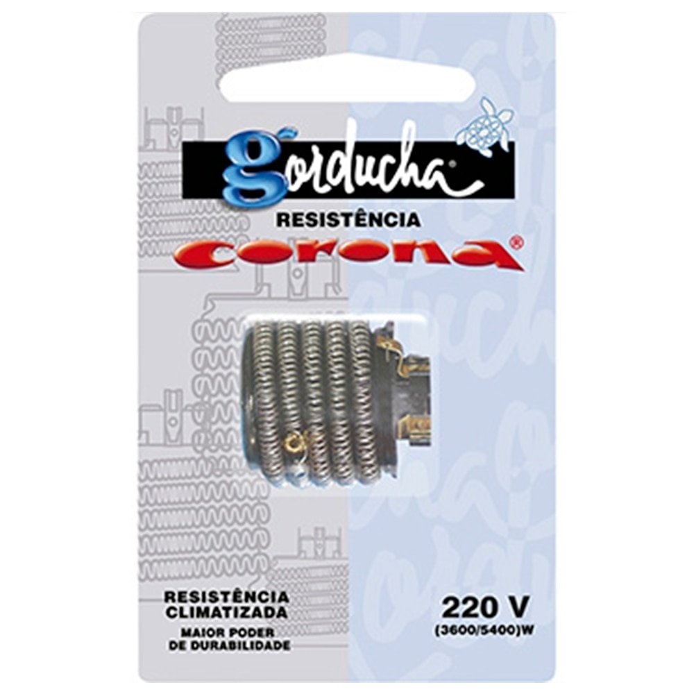 Resistência para Chuveiro Corona Gorducha 3 Temperaturas 5400W