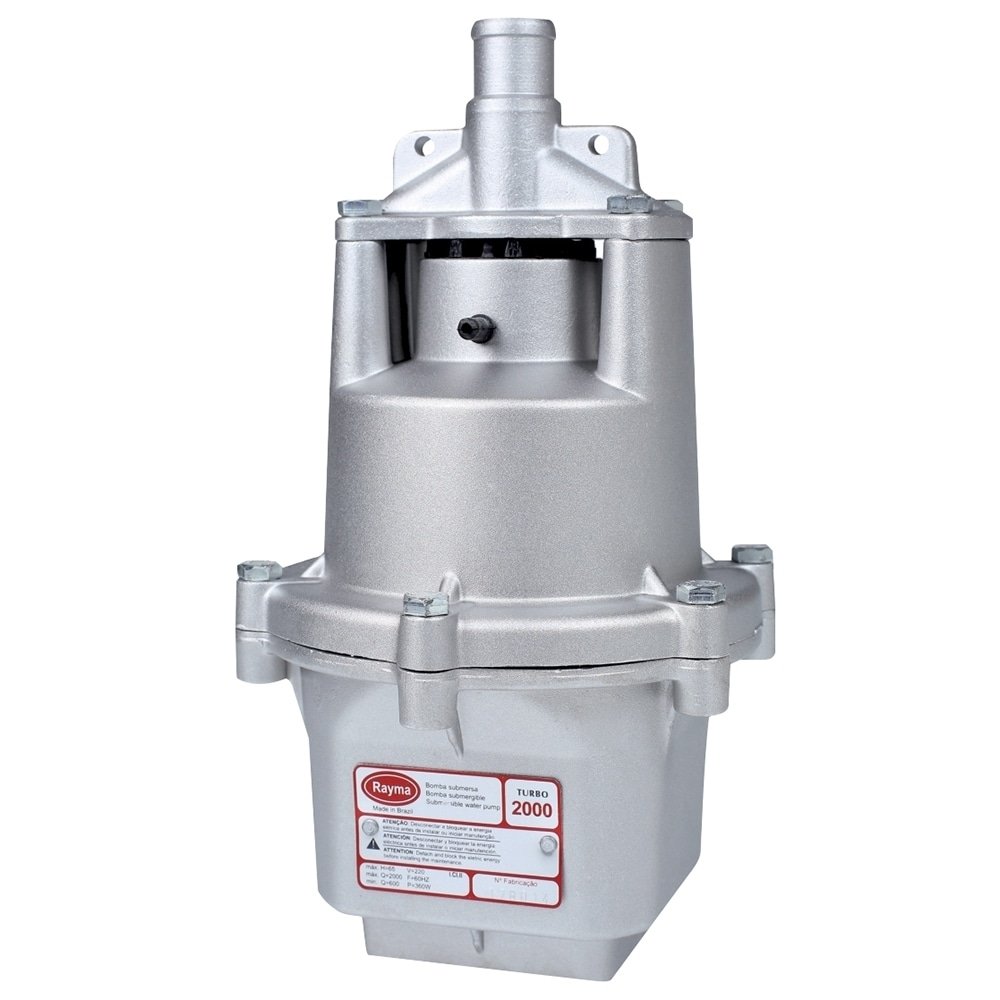 Bomba Submersa Rayma Turbo 2000 com Saída 1P