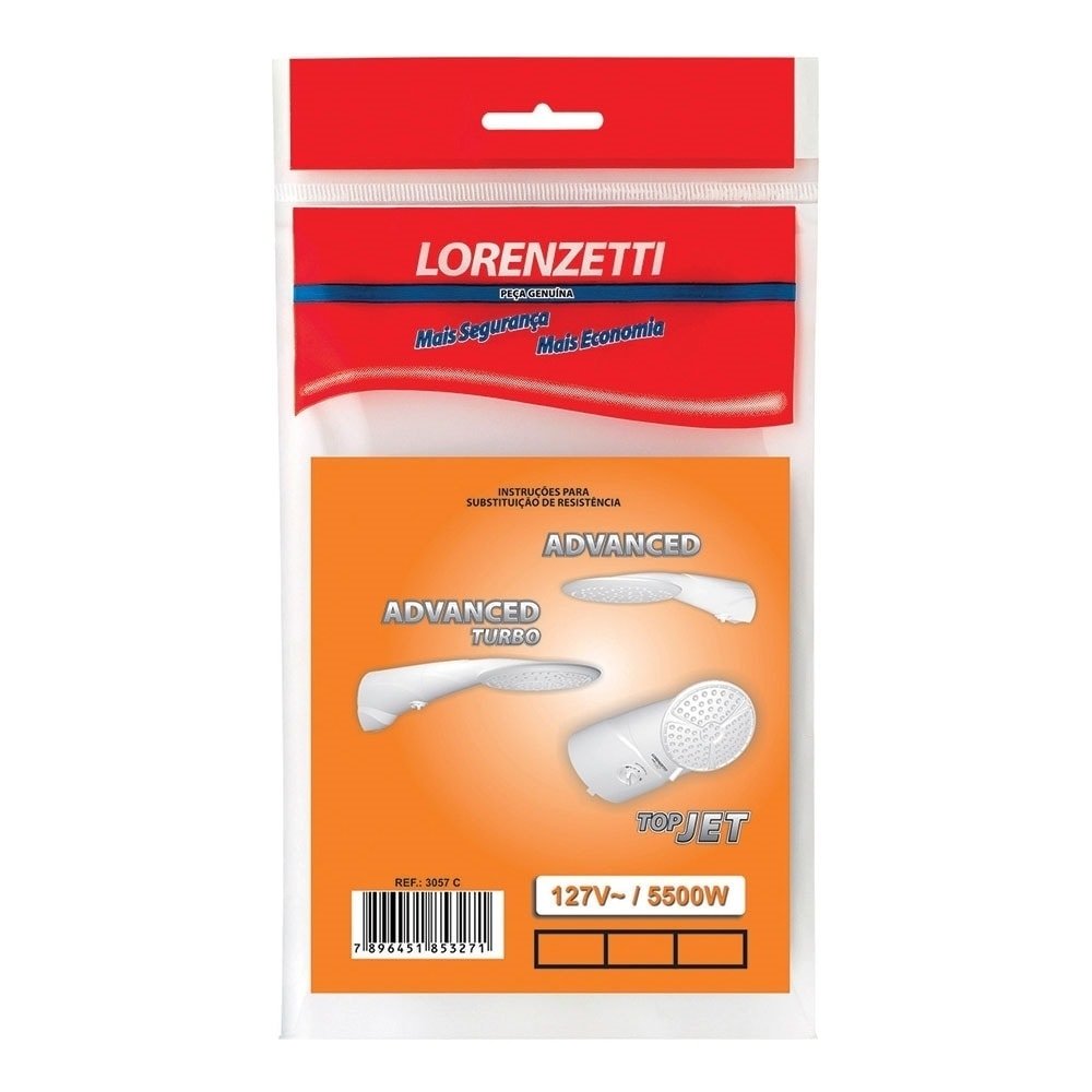 Resistência para Chuveiro Lorenzetti Advanced 4 Temperaturas