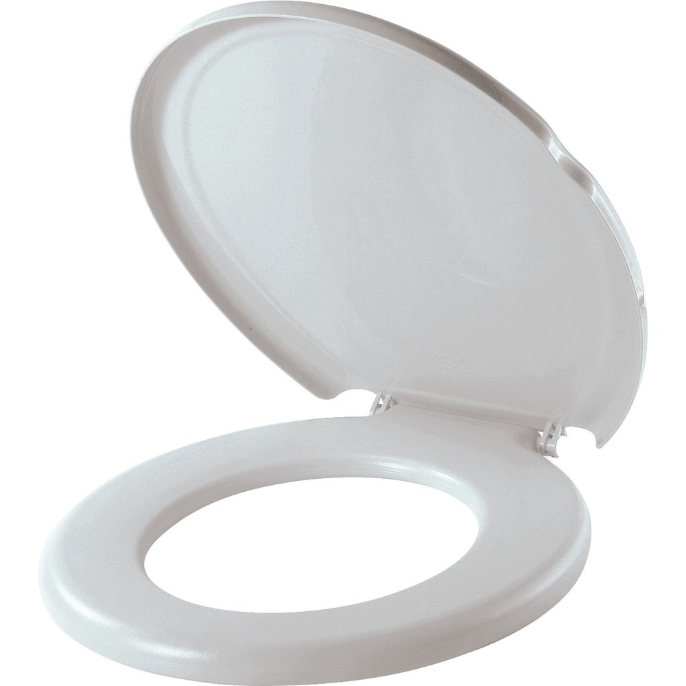Assento Sanitário Herc 2386 Almofadado Cinza Claro