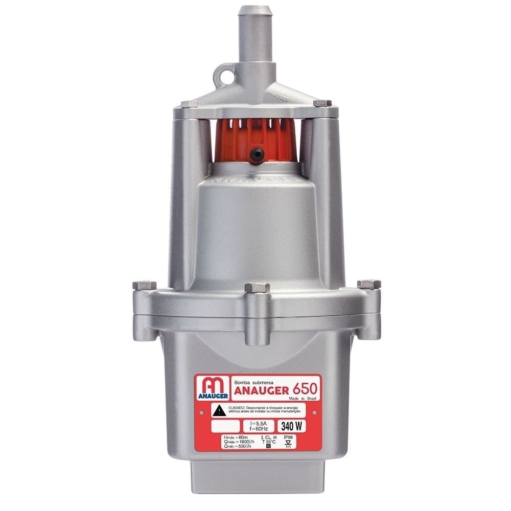 Bomba Submersa Anauger 650 5ª Geração 340W 60Hz 254V