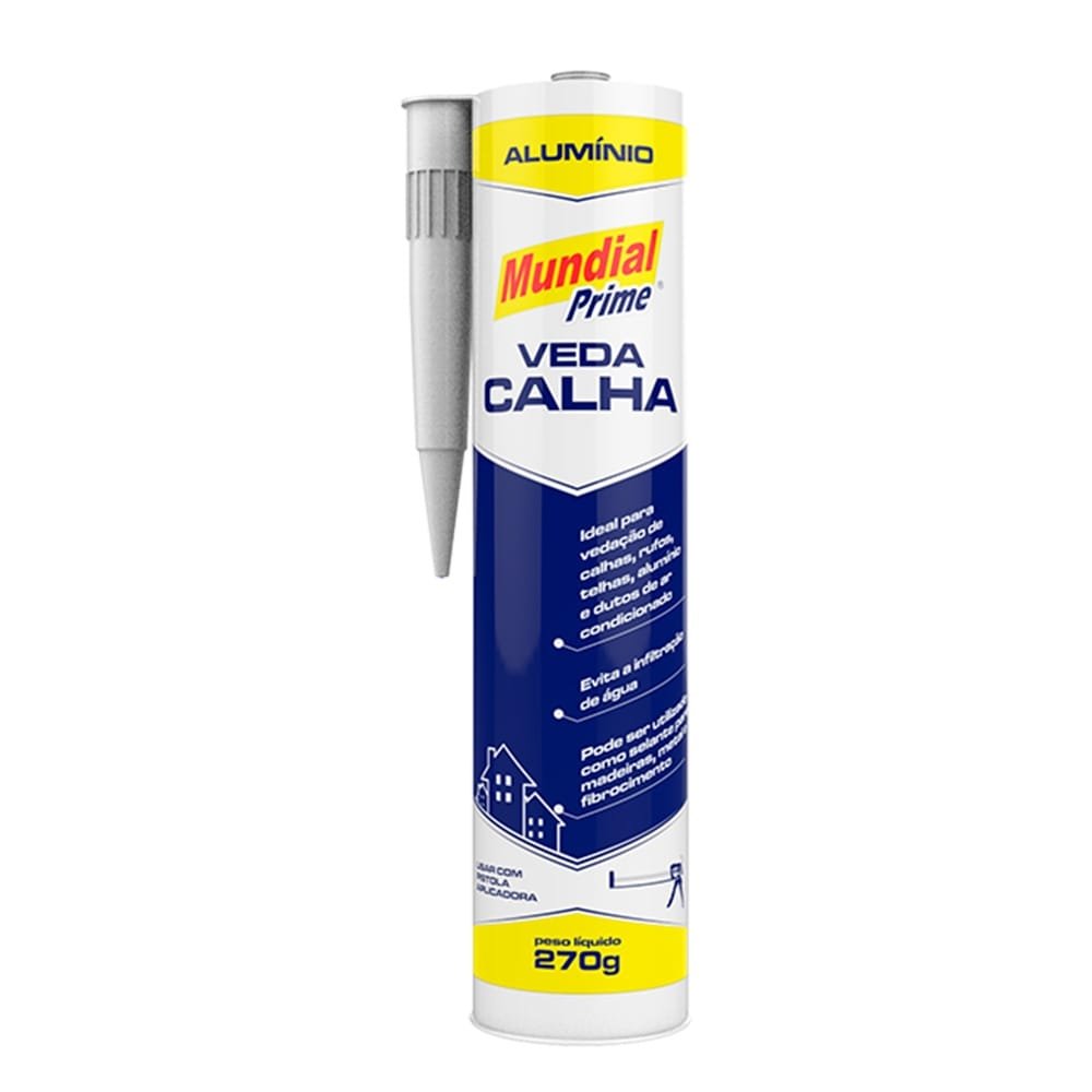 Veda Calha Mundial Prime Alumínio 300ml/270g