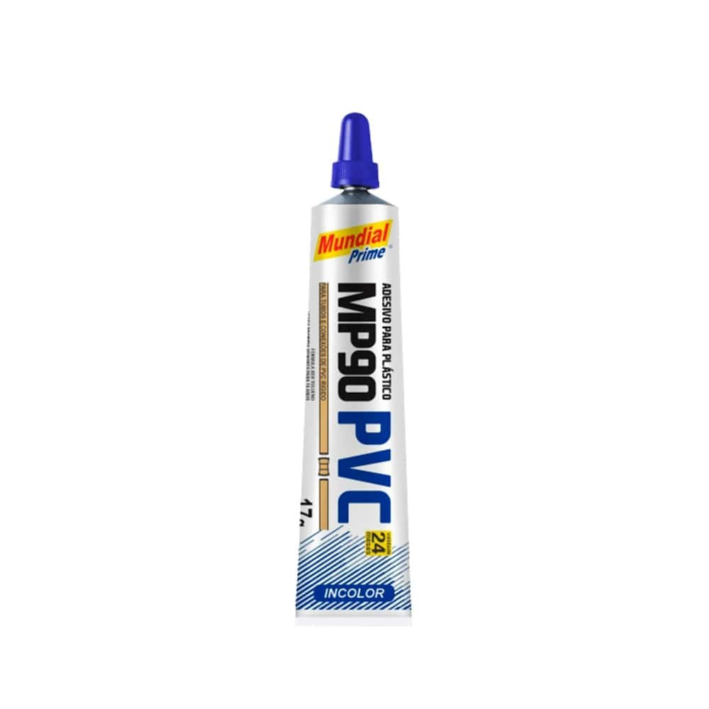 Adesivo Cola PVC MP90 Mundial Prime 17g - Embalagem com 60 Unidades