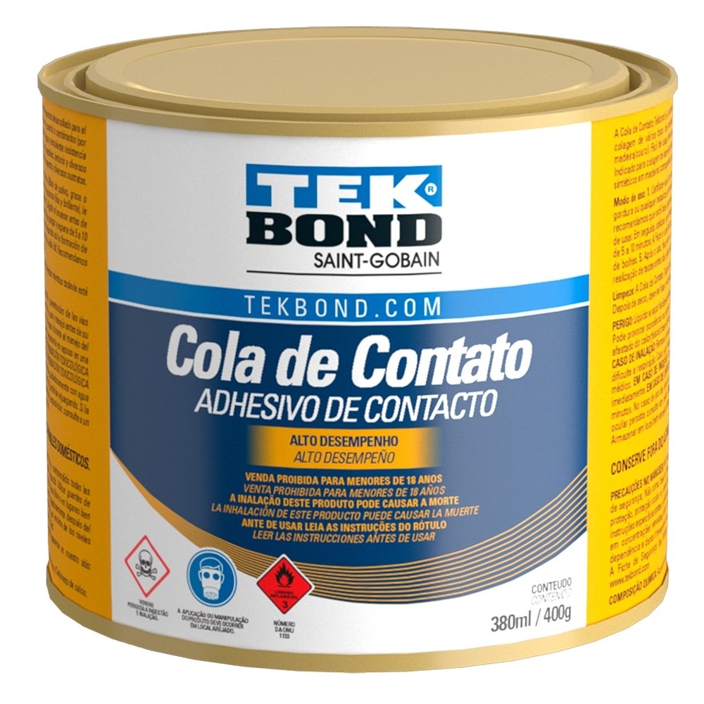 Cola Contato Tekbond com Toluol 400g