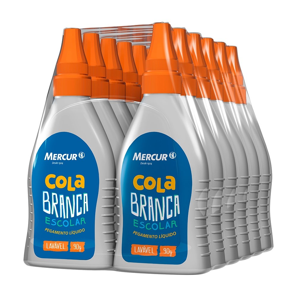 Cola Mercur Branca 90g Oferta Leve 13 Pague 12