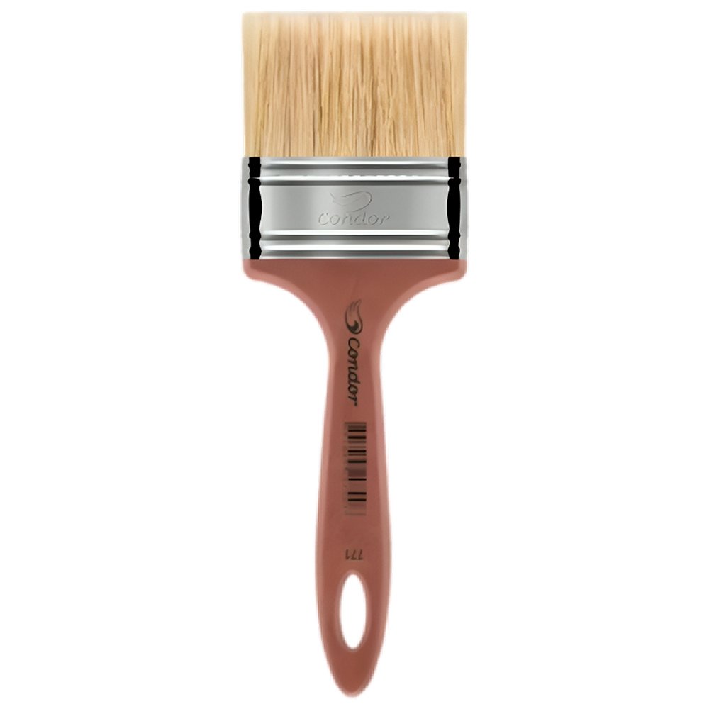 Trincha Condor 771 2.1/2" Cerda Branca - Embalagem com 12 Unidades