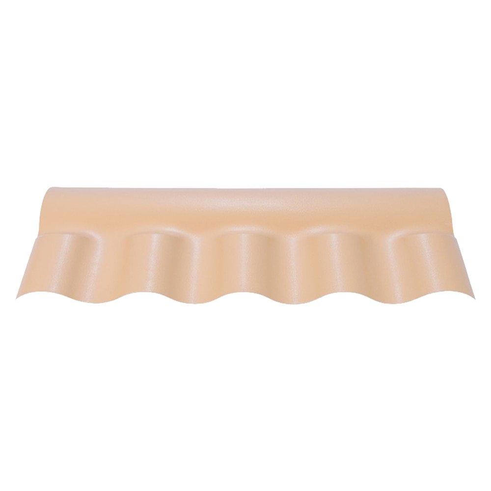 Cumeeira PVC Afort Colonial Central Articulada Marfim 88cm