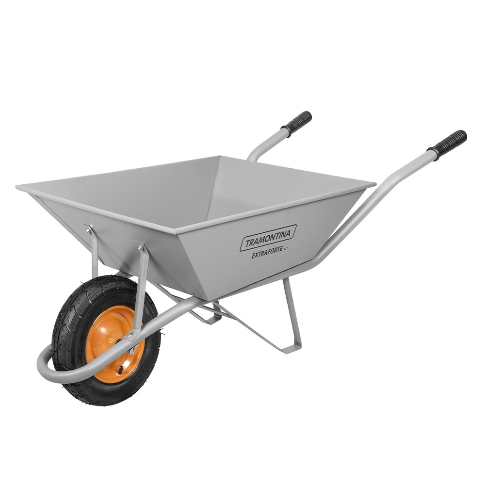 Carrinho de Mão Tramontina 65L CH20 Pneu Maciço