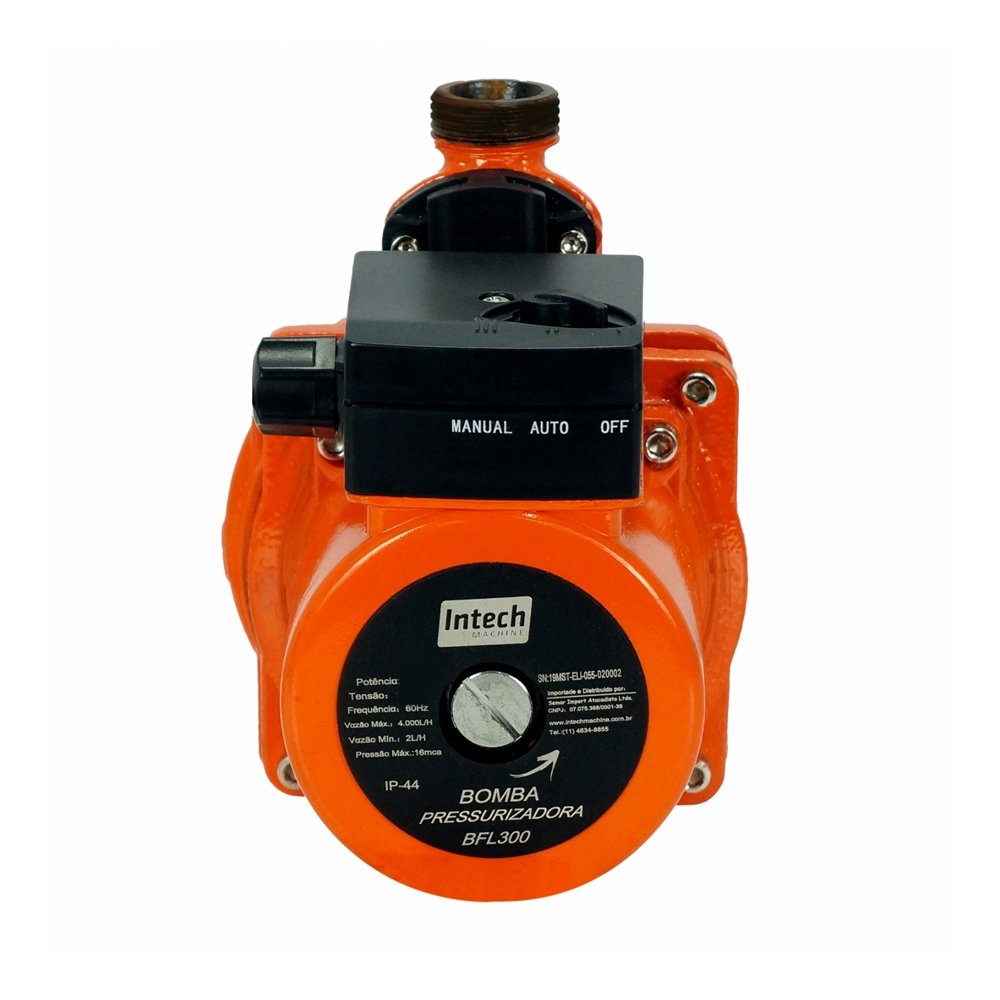 Bomba Pressurizadora Intech Machine BFL300 300W 220V