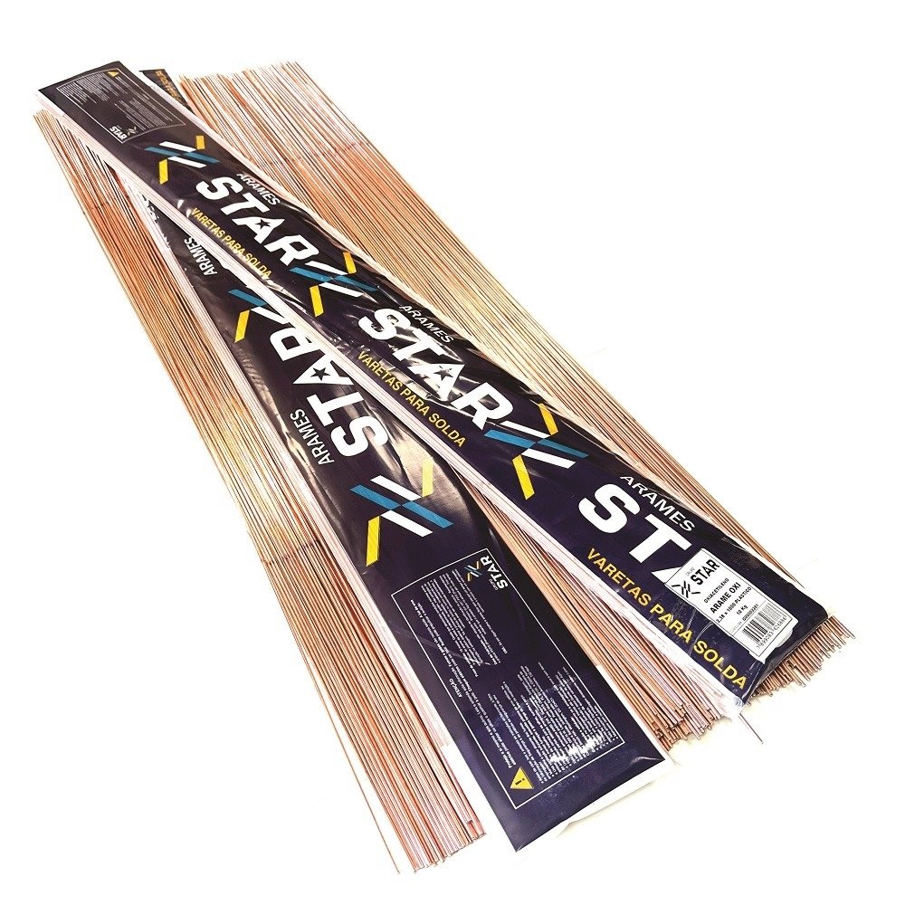 Vareta de Solda Oxiacetileno Star 3,18mm 10kg