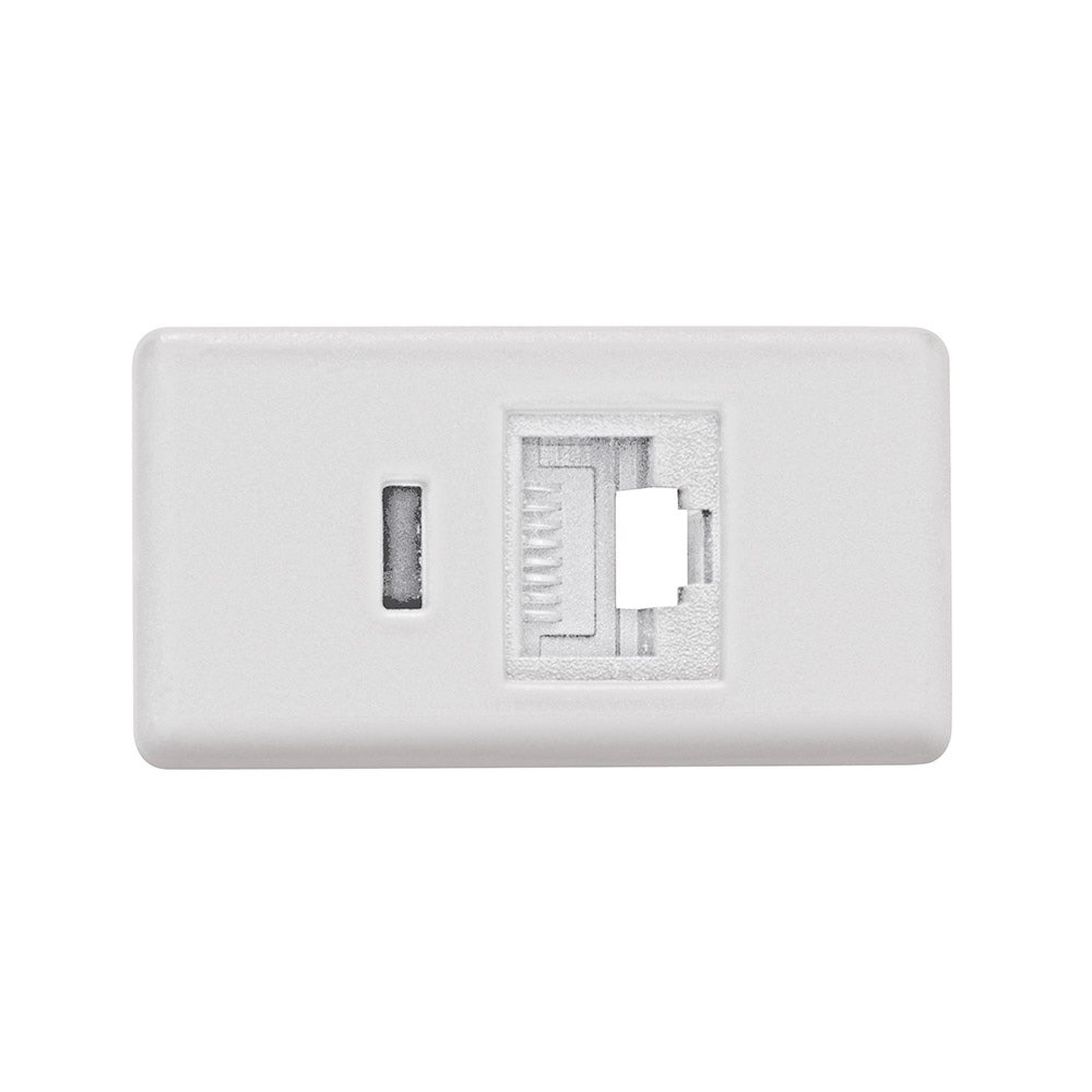 Tomada Liz RJ45 Tramontina para Dados Branca
